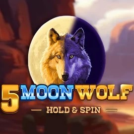 Logo of 5 Moon Wolf from Apparat Gaming at Herospin Casino