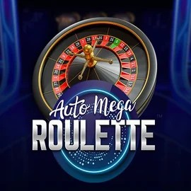 Auto Mega Roulette slot logo by Pragmatic Play at Herospin Casino