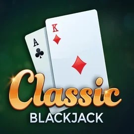 Classic Blackjack logo by Red Tiger Gaming Herospin Casino