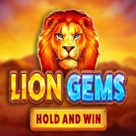 Lion Gems Hold and Win slot logo by Playson at Herospin CasinoLion Gems Hold and Win