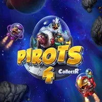 Pirots 4 casino game by ELK Studios – featured logo at Herospin Casino