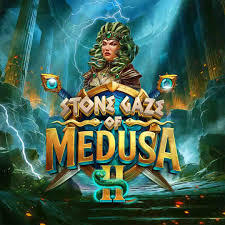 Official Slots logo: Stone Gaze of Medusa 2 by Stakelogic at Herospin Casino