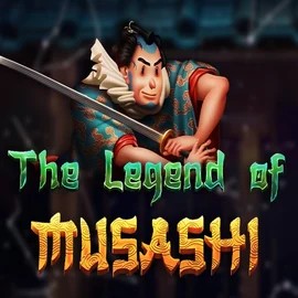 The Legend of Musashi slot logo by Peter & Sons at Herospin CasinoThe Legend of Musashi